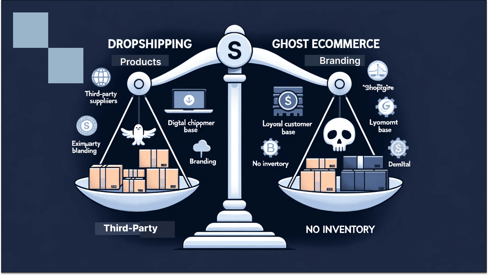 Dropshipping vs ghost ecommerce